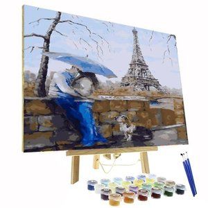 Paint By Numbers Kit Paris Love